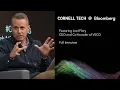 Bloomberg Cornell Tech Series Joel Flory - founder of VSCO