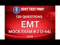 NREMT EMT Mock Exam 2026 44 Questions Answers Full Practice Test Blueprint-Aligned