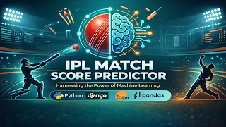 IPL Score Predictor Project using Machine Learning Python Django