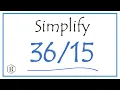 How to Simplify the Fraction