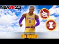 NBA 2K23 PRIME RUSSELL WESTBROOK BUILD DEMIGOD SLASHING POINT GUARD BUILD