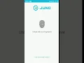 JUNO login with finger print