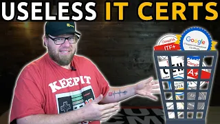 TOP LIST OF THE MOST USELESS IT CERTS