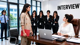 పేద అమ్మాయి చిరిగిన బట్టలతో ఇంటర్వూకి వచ్చింది. కోటీశ్వరురాలు ఎగతాళి చేసి వెళ్ళిగోట్టింది నిజంతెలిసి