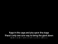 Rob Zombie - Living Dead Girl - Lyrics Scrolling
