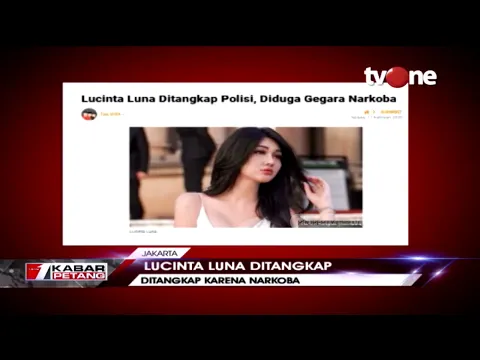 Lucinta Luna Ditangkap Polisi Karena Narkoba | tvOne