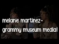 MELANIE MARTINEZ AT THE GRAMMY MUSEUM - ALOT OF FOOTAGE vanillazmoon