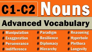 Master Vocabulary Fast Learn These 100 Advanced Nouns with Synonyms