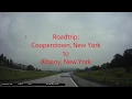 Road trip Cooperstown New York to Albany New York