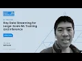 Ray Data Streaming for Large-Scale ML Training and Inference