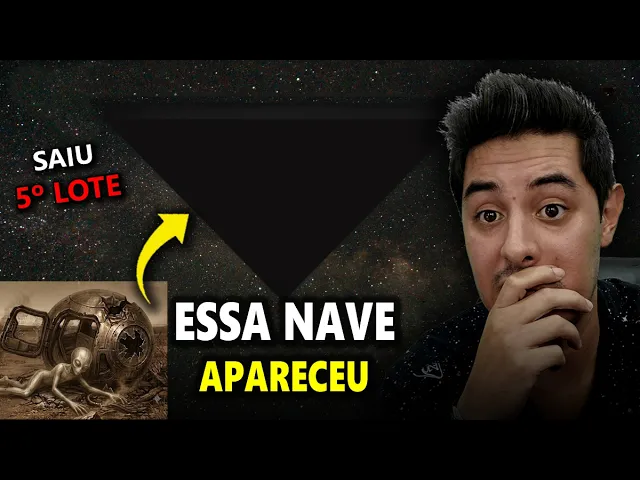 URGENTE: GOVERNO ADMITE NAVE TRIANGULAR EM BASE AÉREA - SAIU O 5º LOTE DE ARQUIVOS OVNI