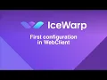 First configuration in WebClient