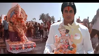 ganpati apne gaon chale agneepath amitabh b sudesh b kavita k mithun ganpati song