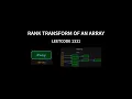 Rank Transform of an Array - Leetcode 1331