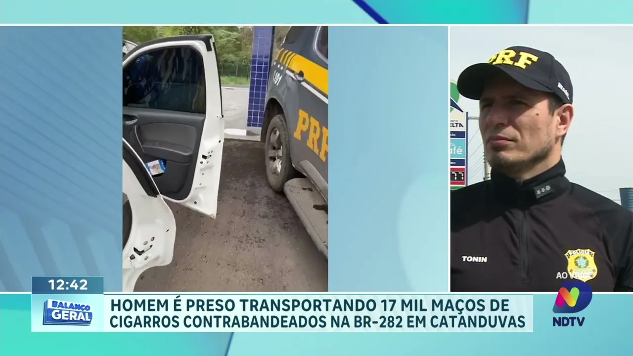 Operação Policial: Grandes Apreensões de Cigarros e Maconha no Oeste Catarinense