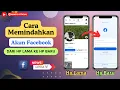 Cara Memindahkan Akun Facebook dari HP Lama ke HP Baru || 100% Berhasil