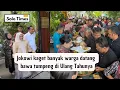 Download Lagu Ultah ke-64 th, Jokowi Dihadiahi Puluhan Tumpeng dan Tart dari Warga !
