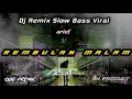 Download Lagu DJ REMBULAN MALAM SETENGAH JARANAN || REMIX SLOW BASS TERBARU