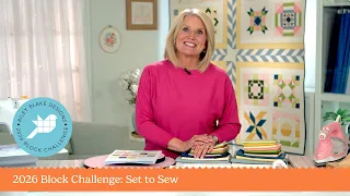 Get Set to Sew the 2026 Block Challenge