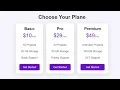 Modern Pricing Table - Create a Stylish Responsive UI with HTML CSS
