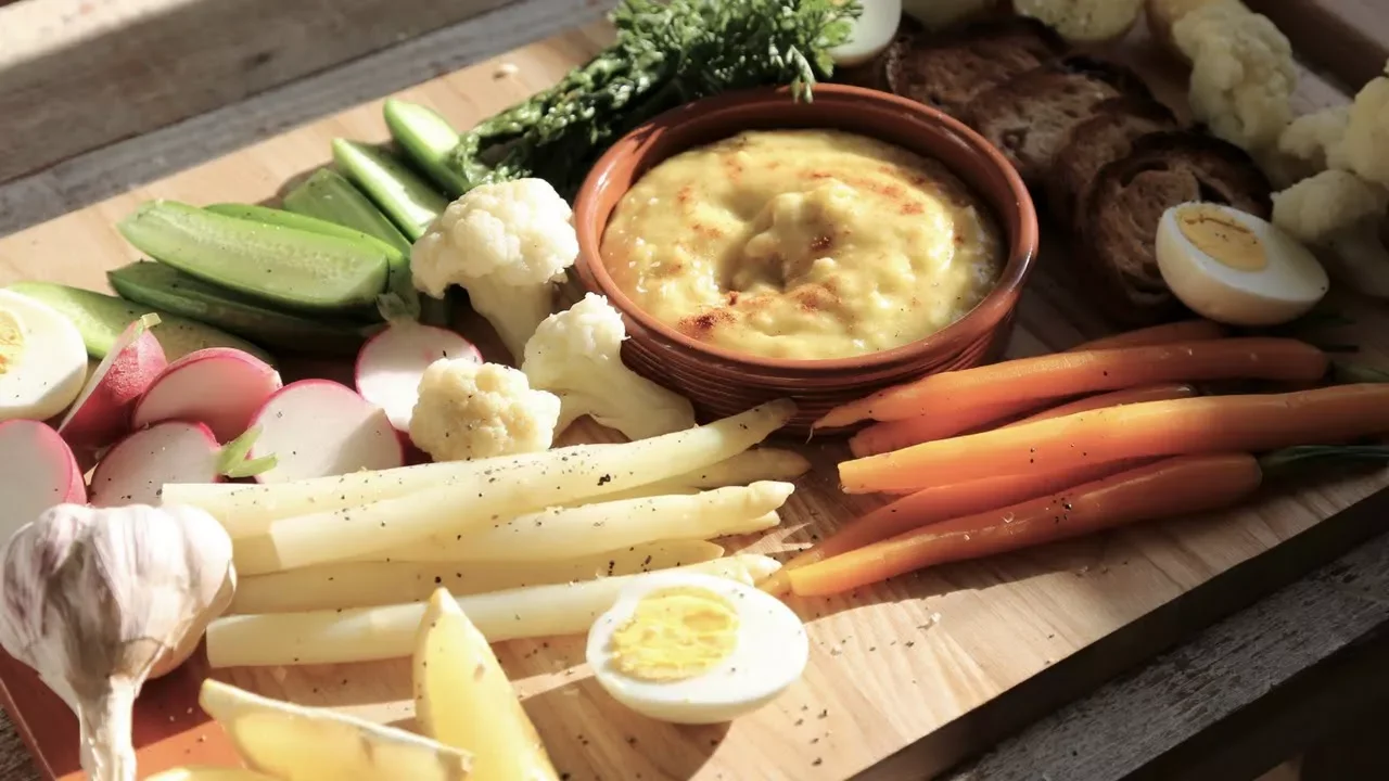 The Grand Aioli:  The Ultimate French Vegetable Platter (vegetarian )