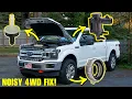 F150 IWE Grinding Noise Fix How to Test Vacuum Leaks 2015-2020