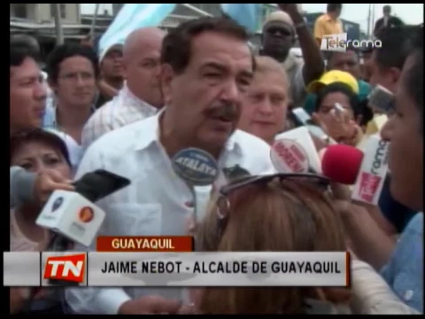 Inauguran paso elevado de la avenida Las Esclusas