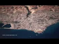 Download Lagu Animated map of Derna, in Libya, before the deadly floods | AFP
