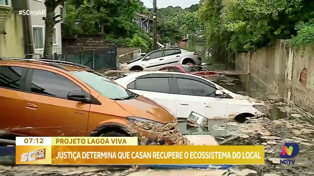 Justiça ordena ações da Casan para recuperação da Lagoa da Conceição