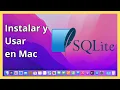 SQLite La Base de Datos que no sabias que necesitabas Instalacion y uso en Mac