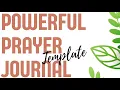 100 FREE Powerful Prayers Template Journal Book