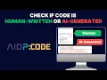 How to Detect AI-Generated Code vs Human-Written Code