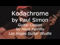 Kodachrome by Paul Simon Guitar Lesson