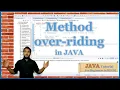 Method overriding in Java Runtime Polymorphism in Java Coding Wallah
