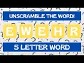 Guess The Word - Unscramble the Word