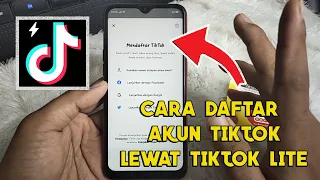 how to register a tiktok account on the tiktok lite application