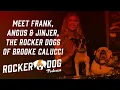 Meet drummer Brooke Colucci s dogs Jinjer Frank and Angus