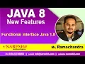 Java 8 Features Tutorials Functional Interface Java 1 8 Core Java Tutorials by Mr Ramachandra