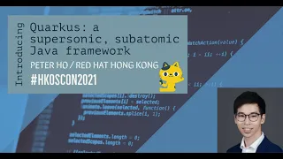 Introducing Quarkus a supersonic subatomic Java framework