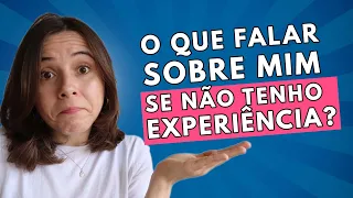 FALE SOBRE VOCÊ: EXEMPLO DE RESPOSTA PARA PRIMEIRO EMPREGO | Passo a passo para montar seu roteiro!