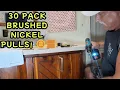 Ultimate Kitchen Cabinet Hardware Review Goldenwarm 30-Pack 5 Brushed Nickel Handles