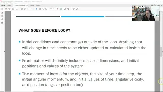 Coding vector operations angular momentum and torque in VPython