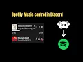 Control Spotify Music from Discord