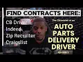 My First Week as an Auto Parts Delivery Driver