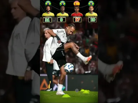 Marcelo VS Vinicius VS Yamal VS Neymar #soccer #viral #footballshorts