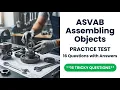 Pass the 2026 ASVAB Assembling Objects Test With 16 Essential Practice Questions and Answers