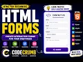 HTML Forms Explained Form Input Select Button Tags HTML for Beginners