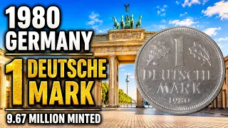 1980 Germany 1 Deutsche Mark Coin - Mintage Design Coin Facts