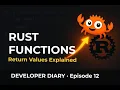 Rust Programming Tutorial - Return Values and Parameters with Examples