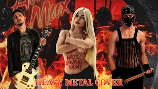 Download WHO'S LAUGHING NOW (Ava Max) METAL ROCK  COVER REMIX LIVE VERSION by Matteo Maselli, Jacopo Bersan MP3